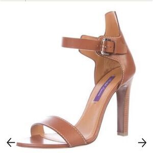 Ralph Lauren Purple Label Brown Darcia Sandals